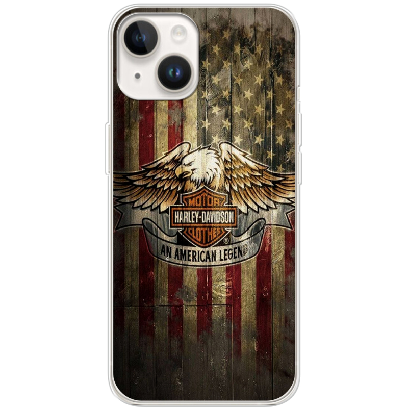 Чехол BoxFace Apple iPhone 14 Plus Harley An American Legend