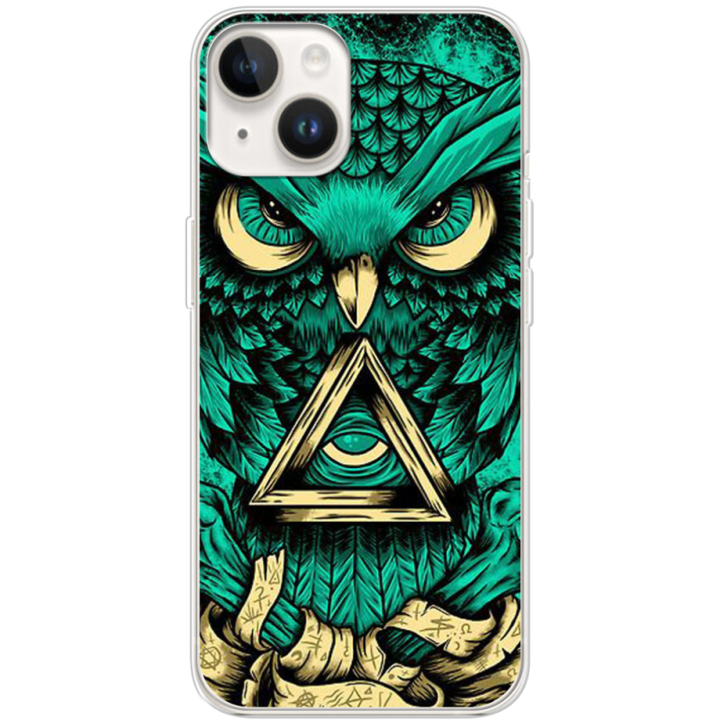 Чехол BoxFace Apple iPhone 14 Plus Masonic Owl
