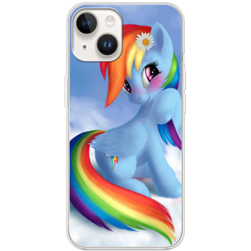Чехол BoxFace Apple iPhone 14 Plus My Little Pony Rainbow Dash