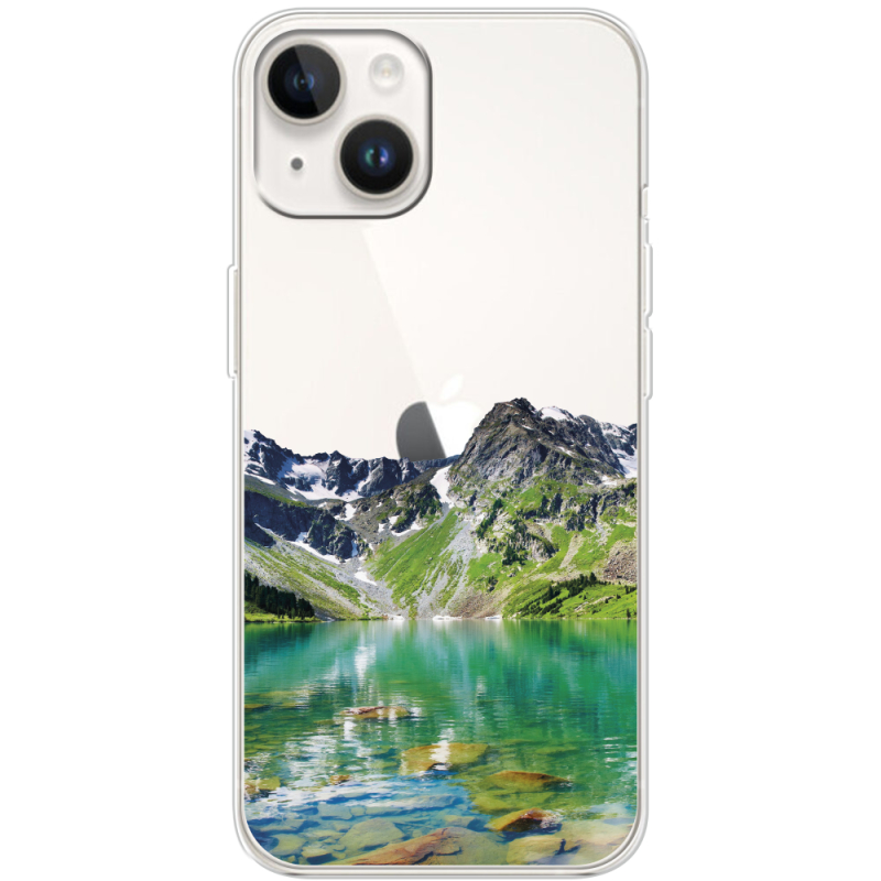 Прозрачный чехол BoxFace Apple iPhone 14 Plus Green Mountain