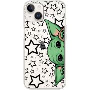 Прозрачный чехол BoxFace Apple iPhone 14 Plus Baby Yoda