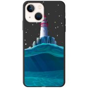 Черный чехол BoxFace Apple iPhone 14 Plus Lighthouse