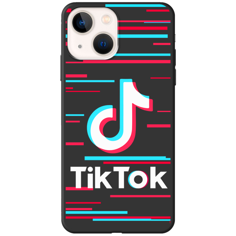 Черный чехол BoxFace Apple iPhone 14 Plus Tik Tok