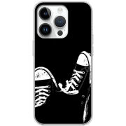 Чехол BoxFace Apple iPhone 14 Pro Black Sneakers