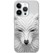 Чехол BoxFace Apple iPhone 14 Pro White Wolf