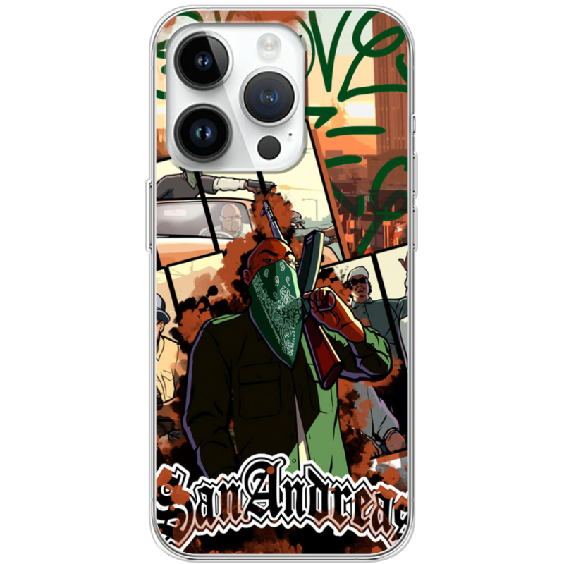 Чехол BoxFace Apple iPhone 14 Pro GTA San Andreas