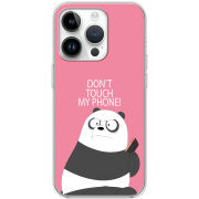 Чехол BoxFace Apple iPhone 14 Pro Dont Touch My Phone Panda