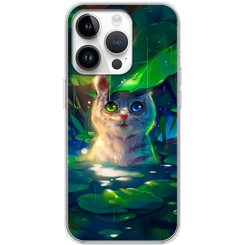 Чехол BoxFace Apple iPhone 14 Pro White Tiger Cub