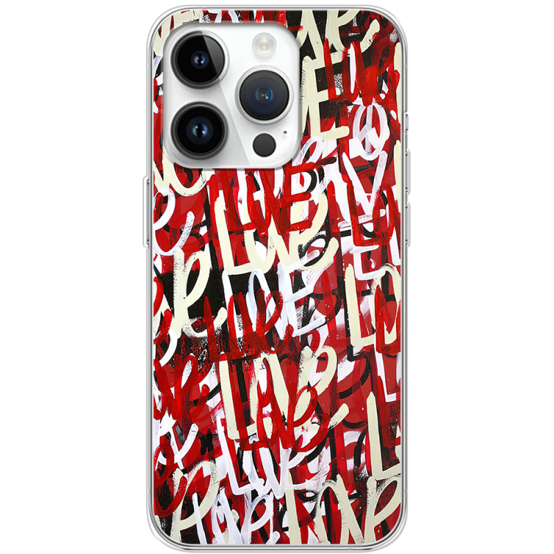 Чехол BoxFace Apple iPhone 14 Pro Love Graffiti