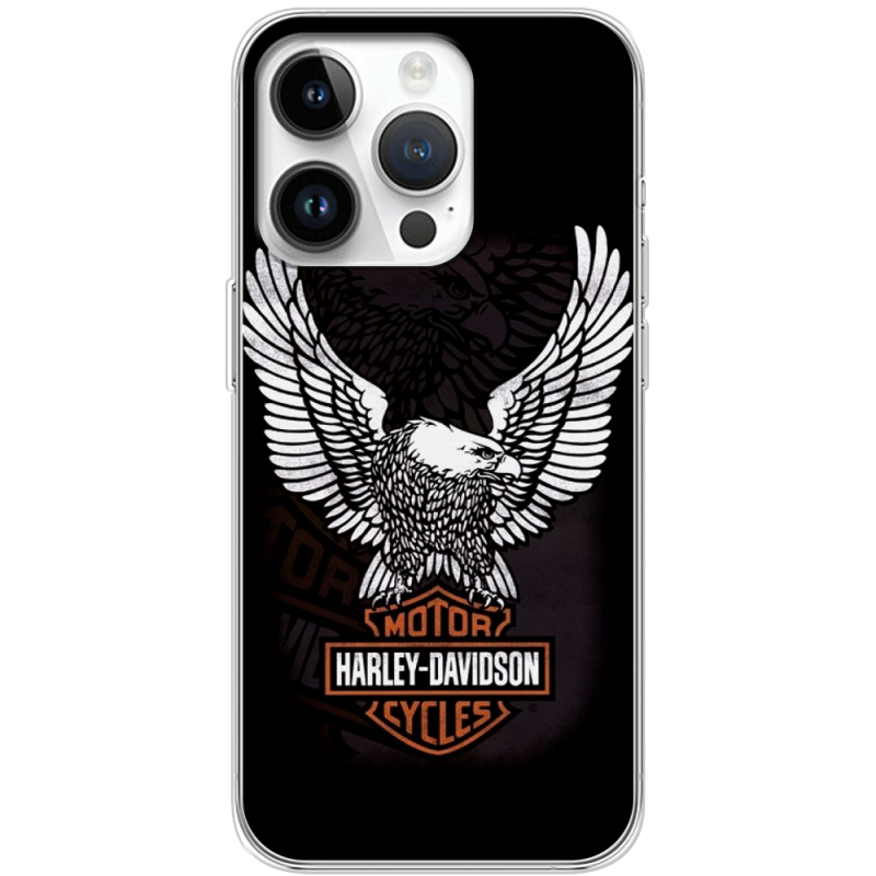 Чехол BoxFace Apple iPhone 14 Pro Harley Davidson and eagle