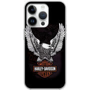 Чехол BoxFace Apple iPhone 14 Pro Harley Davidson and eagle