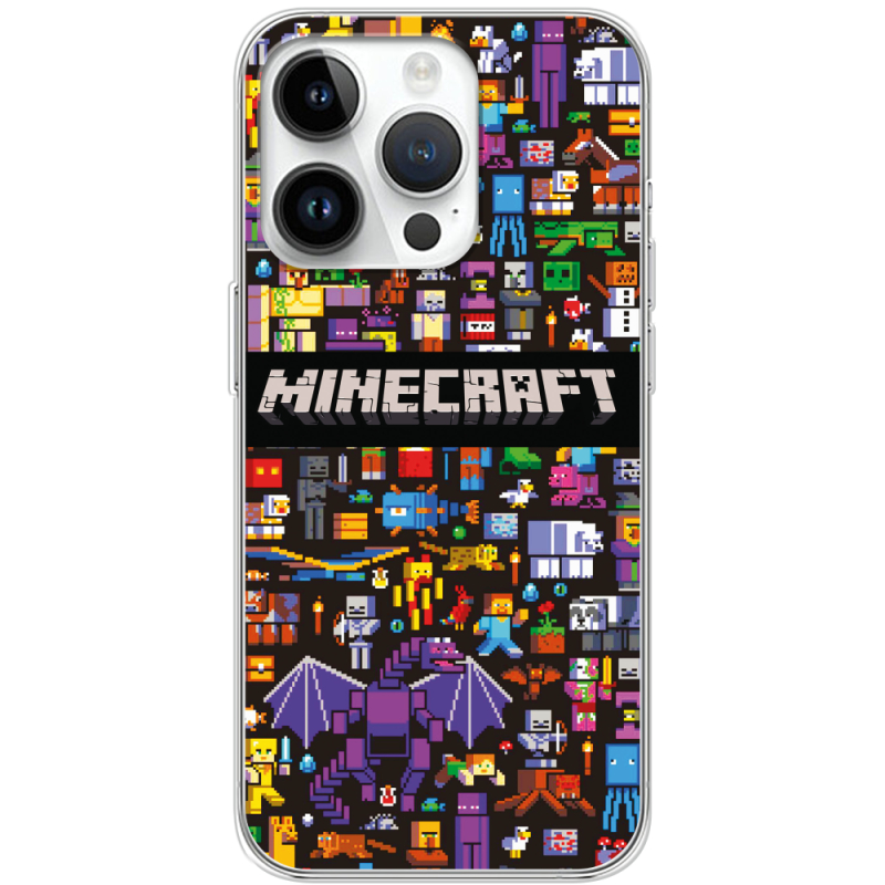 Чехол BoxFace Apple iPhone 14 Pro Minecraft Mobbery