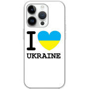 Чехол BoxFace Apple iPhone 14 Pro I love Ukraine