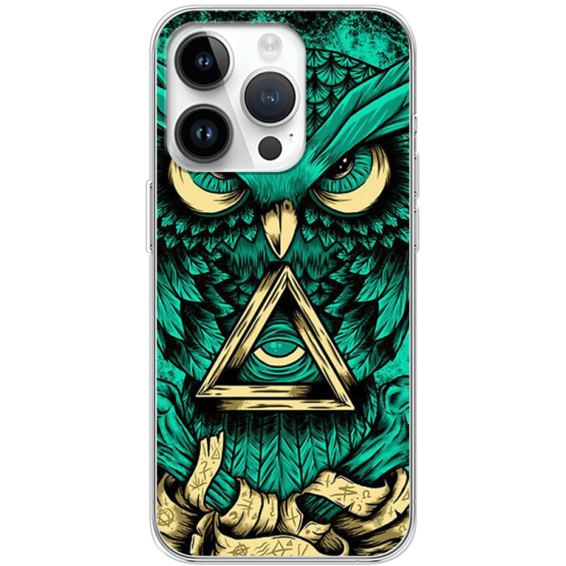 Чехол BoxFace Apple iPhone 14 Pro Masonic Owl