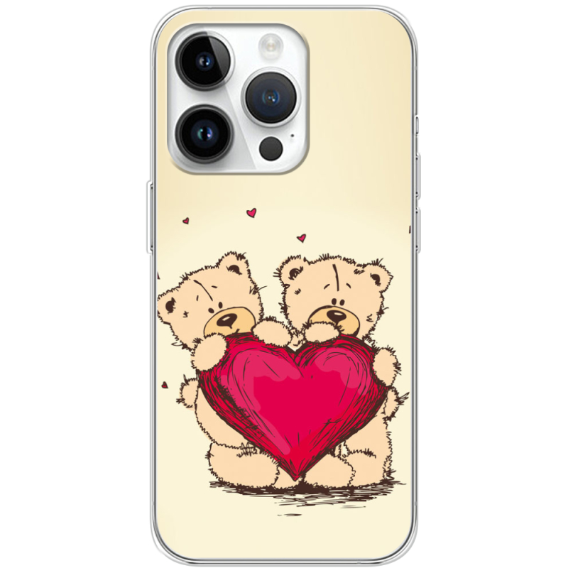 Чехол BoxFace Apple iPhone 14 Pro Teddy Bear Love