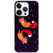 Чехол BoxFace Apple iPhone 14 Pro Fox-Astronauts