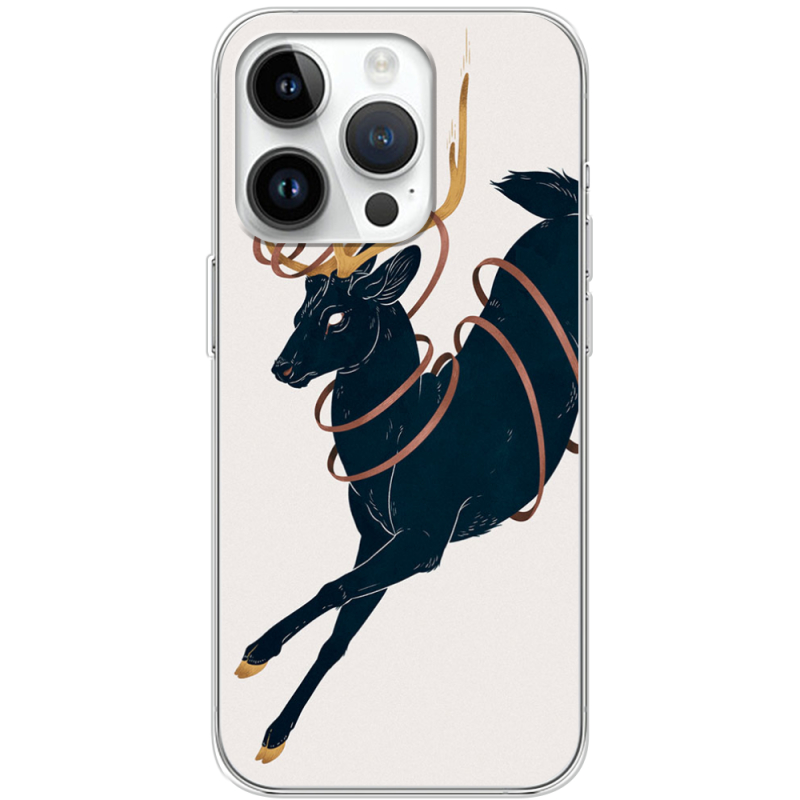 Чехол BoxFace Apple iPhone 14 Pro Black Deer