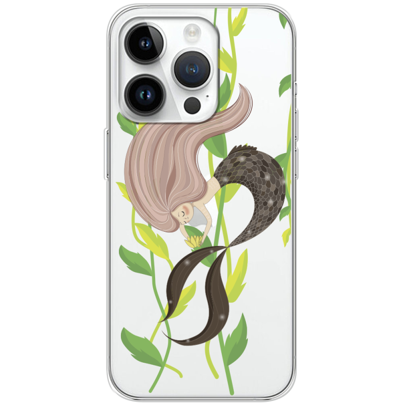 Прозрачный чехол BoxFace Apple iPhone 14 Pro Cute Mermaid