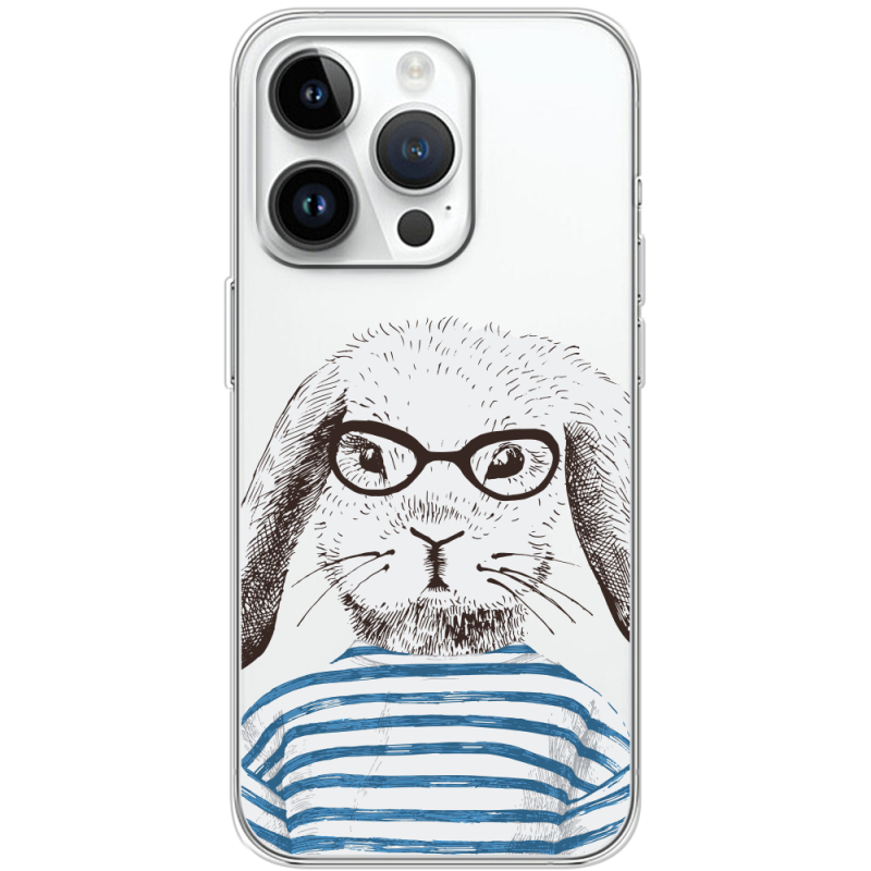 Прозрачный чехол BoxFace Apple iPhone 14 Pro MR. Rabbit