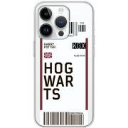 Прозрачный чехол BoxFace Apple iPhone 14 Pro Ticket Hogwarts