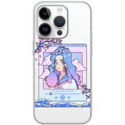 Прозрачный чехол BoxFace Apple iPhone 14 Pro The Sakuras Will Cry For You
