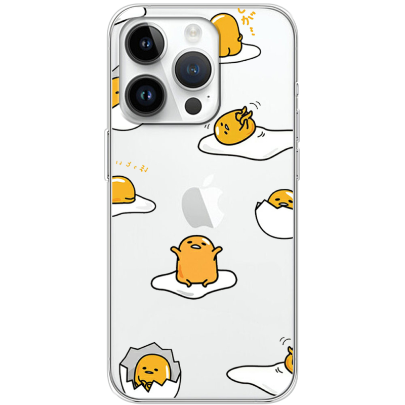 Прозрачный чехол BoxFace Apple iPhone 14 Pro Gudetama