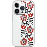 Прозрачный чехол BoxFace Apple iPhone 14 Pro Ethno Ornament