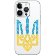 Прозрачный чехол BoxFace Apple iPhone 14 Pro Gold Trident