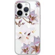 Прозрачный чехол BoxFace Apple iPhone 14 Pro Chinese Magnolia