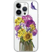 Прозрачный чехол BoxFace Apple iPhone 14 Pro My Bouquet