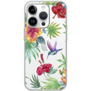 Прозрачный чехол BoxFace Apple iPhone 14 Pro Tropical