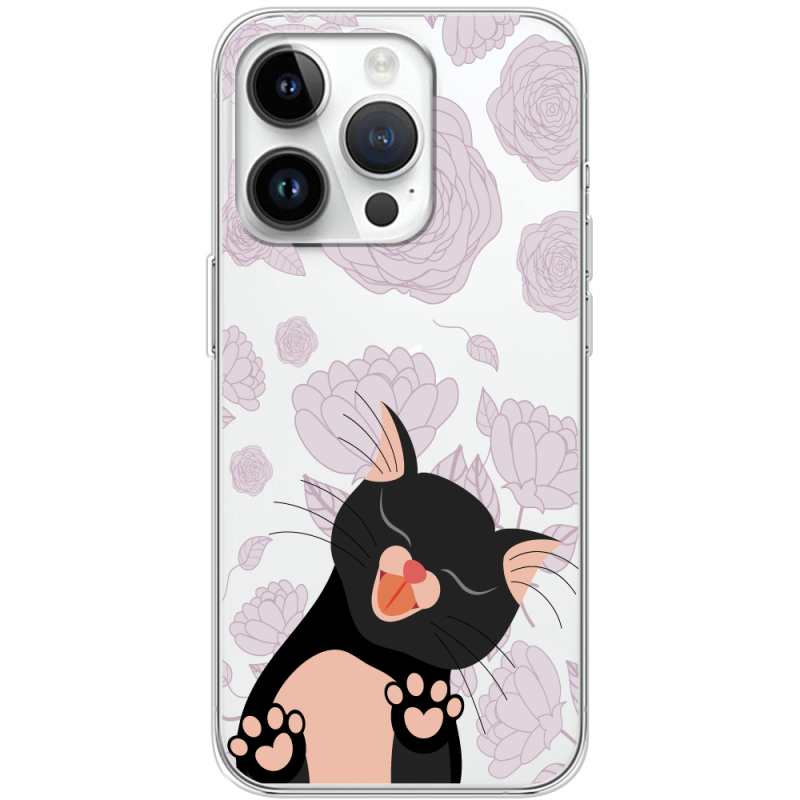 Прозрачный чехол BoxFace Apple iPhone 14 Pro Meow