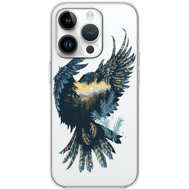 Прозрачный чехол BoxFace Apple iPhone 14 Pro Eagle