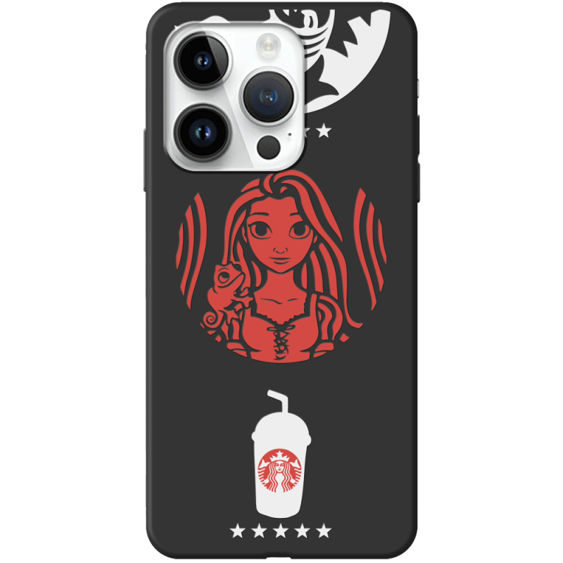 Черный чехол BoxFace Apple iPhone 14 Pro RedWhite Coffee