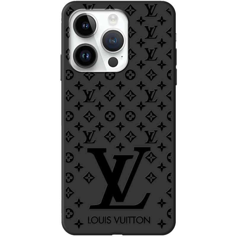 Черный чехол BoxFace Apple iPhone 14 Pro LV Style