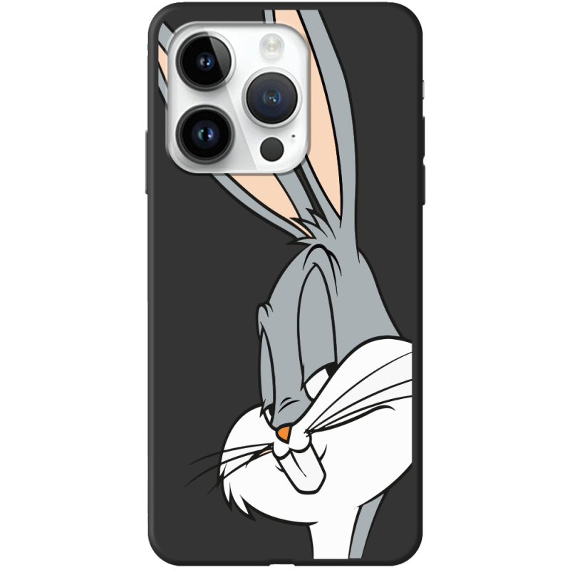 Черный чехол BoxFace Apple iPhone 14 Pro Lucky Rabbit