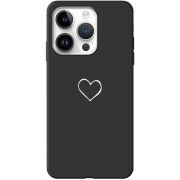 Черный чехол BoxFace Apple iPhone 14 Pro My Heart