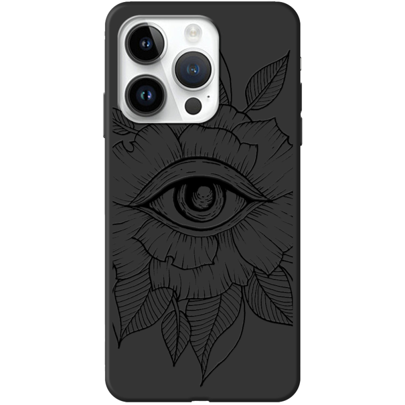 Черный чехол BoxFace Apple iPhone 14 Pro Eye