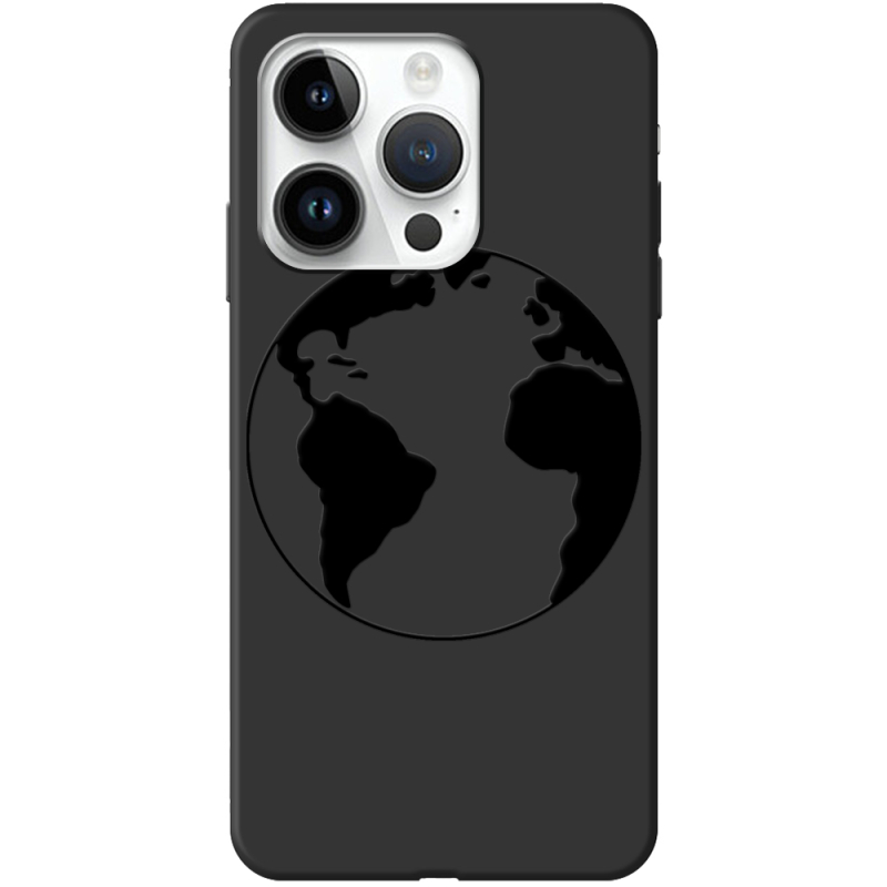 Черный чехол BoxFace Apple iPhone 14 Pro Earth