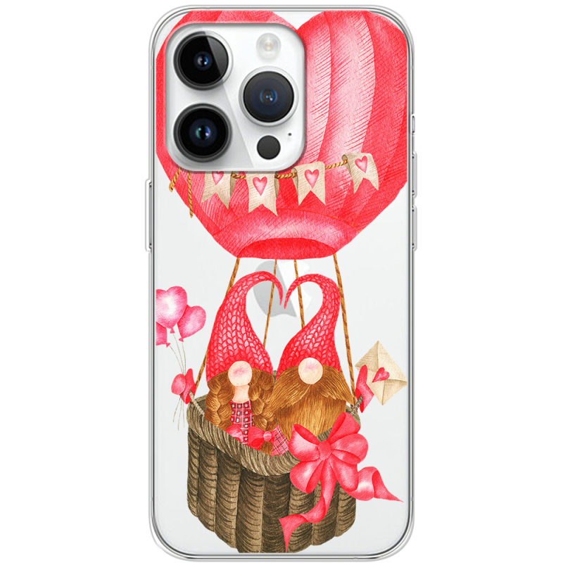 Прозрачный чехол BoxFace Apple iPhone 14 Pro Max Valentine Dwarfs