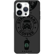Черный чехол BoxFace Apple iPhone 14 Pro Max Dark Coffee