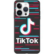 Черный чехол BoxFace Apple iPhone 14 Pro Max Tik Tok