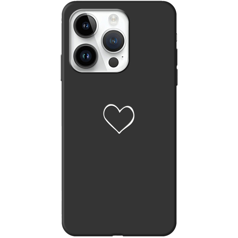 Черный чехол BoxFace Apple iPhone 14 Pro Max My Heart