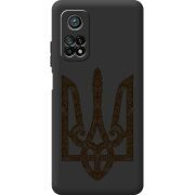 Черный чехол BoxFace Xiaomi Mi 10T / Mi 10T Pro Ukrainian Trident