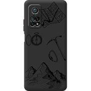 Черный чехол BoxFace Xiaomi Mi 10T / Mi 10T Pro Mountains