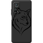 Черный чехол BoxFace Xiaomi Mi 10T / Mi 10T Pro Wolf