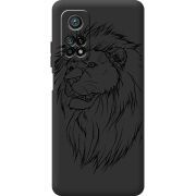 Черный чехол BoxFace Xiaomi Mi 10T / Mi 10T Pro Lion