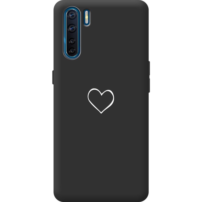 Черный чехол BoxFace OPPO A91 My Heart