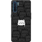 Черный чехол BoxFace OPPO A91 