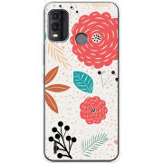 Чехол BoxFace Nokia G11 Plus Line Flowers